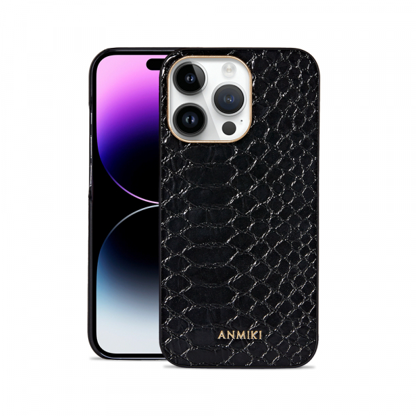 Luxury Cross Lines Leather Phone Case For iPhone 14 Pro Max - Image 5