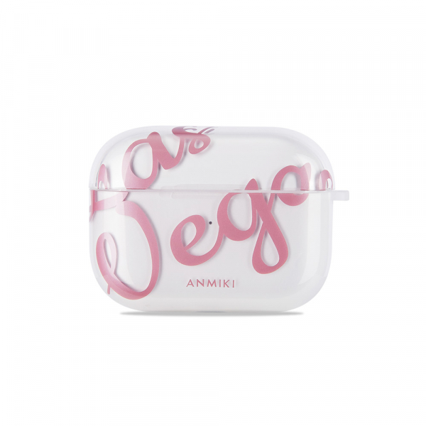 Electroplated Personalized Text Clear Transparent TPU Earphone Case For Apple Airpods Pro - Image 3
