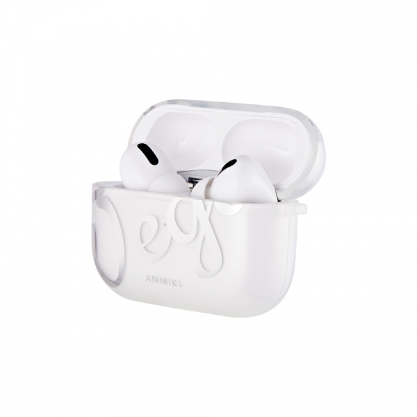 Electroplated Personalized Text Clear Transparent TPU Earphone Case For Apple Airpods Pro - Image 5