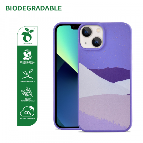 Eco Friendly Wheat Straw Sustainable Biodegradable Phone Case For iPhone 14 - Image 3