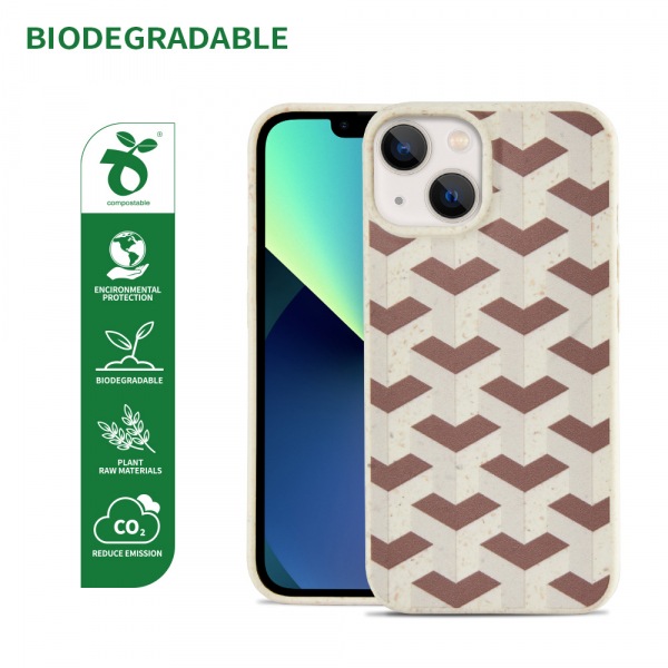 Eco Friendly Wheat Straw Sustainable Biodegradable Phone Case For iPhone 14 - Image 4