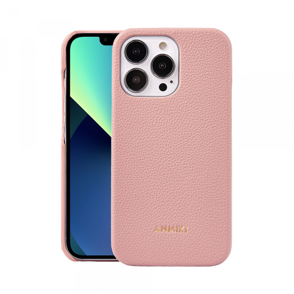 Luxury Pebble Lychee Grain PU Leather Mobile Phone Case For iPhone 14 Pro Max - Image 5