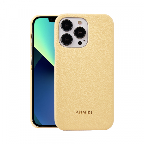 Luxury Pebble Lychee Grain PU Leather Mobile Phone Case For iPhone 14 Pro Max - Image 6