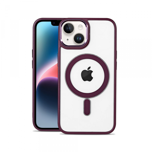 Transparent Wireless Charging Magnetic Phone Case For iPhone 14 Pro Max - Image 3