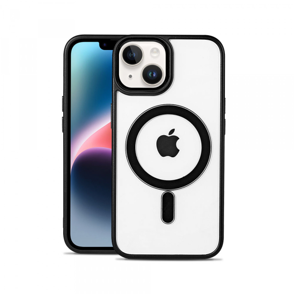 Transparent Wireless Charging Magnetic Phone Case For iPhone 14 Pro Max - Image 5