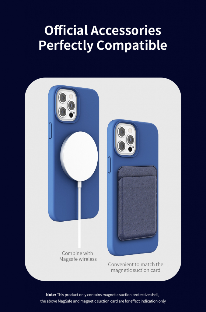 Original Liquid Silicone Magsafe Mobile Phone Cases For Apple