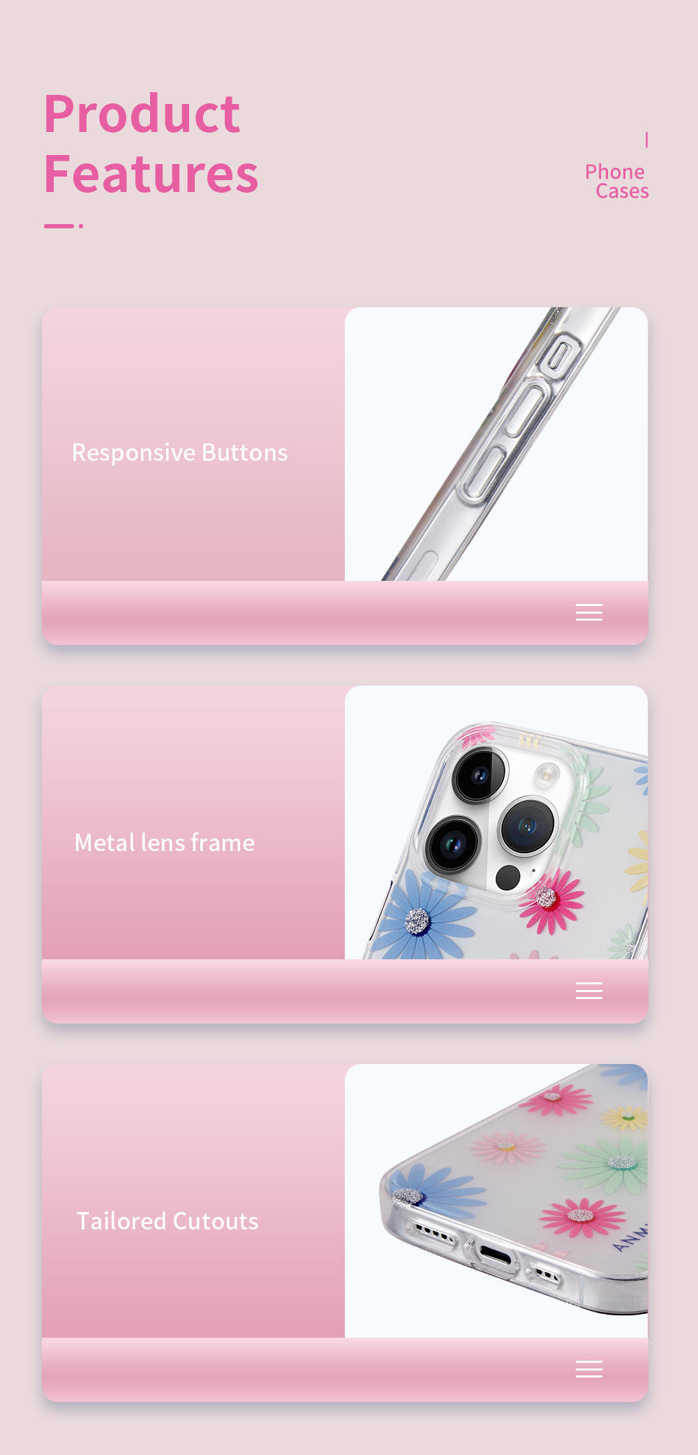 iPhone Flower Case