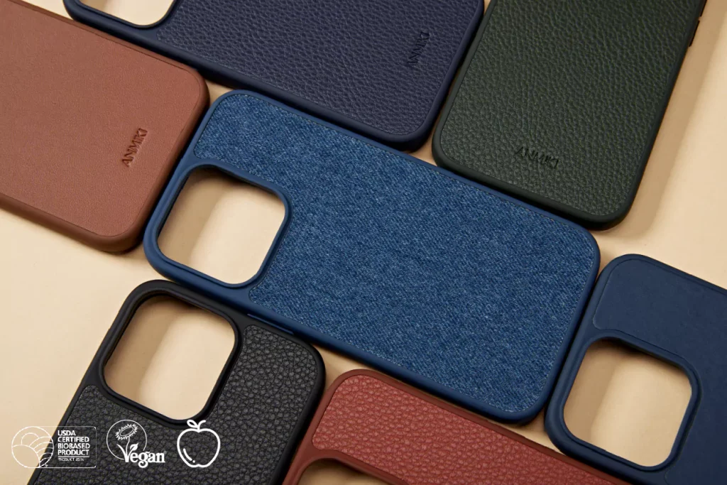 Apple leather phone case