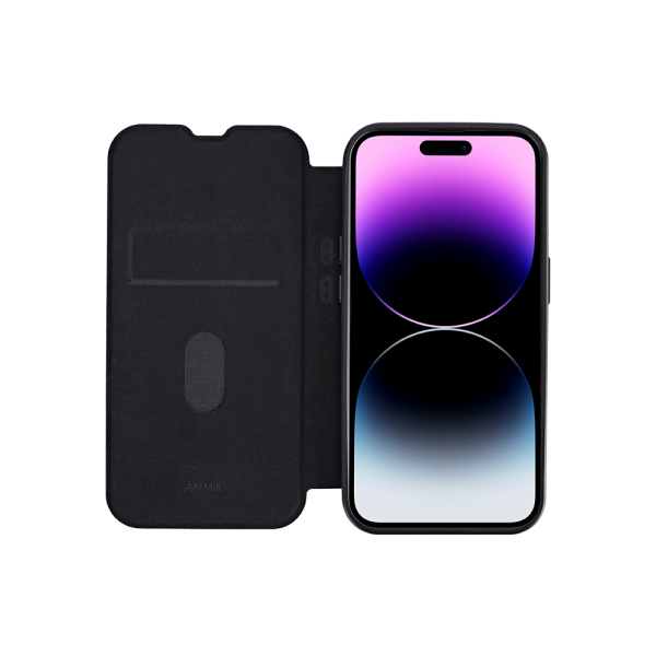 Clear PU Flip with Magsafe C&T® Phone Case - Image 2