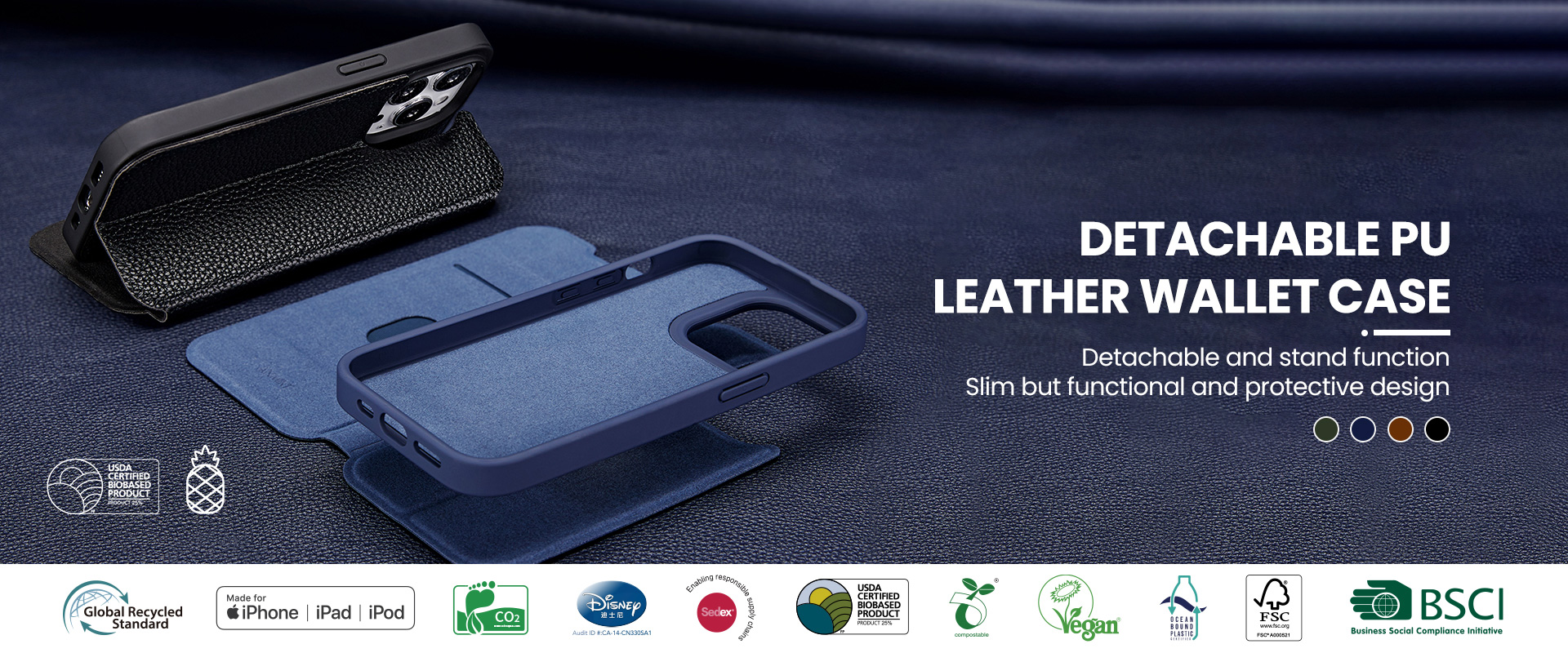 detachable PU banner