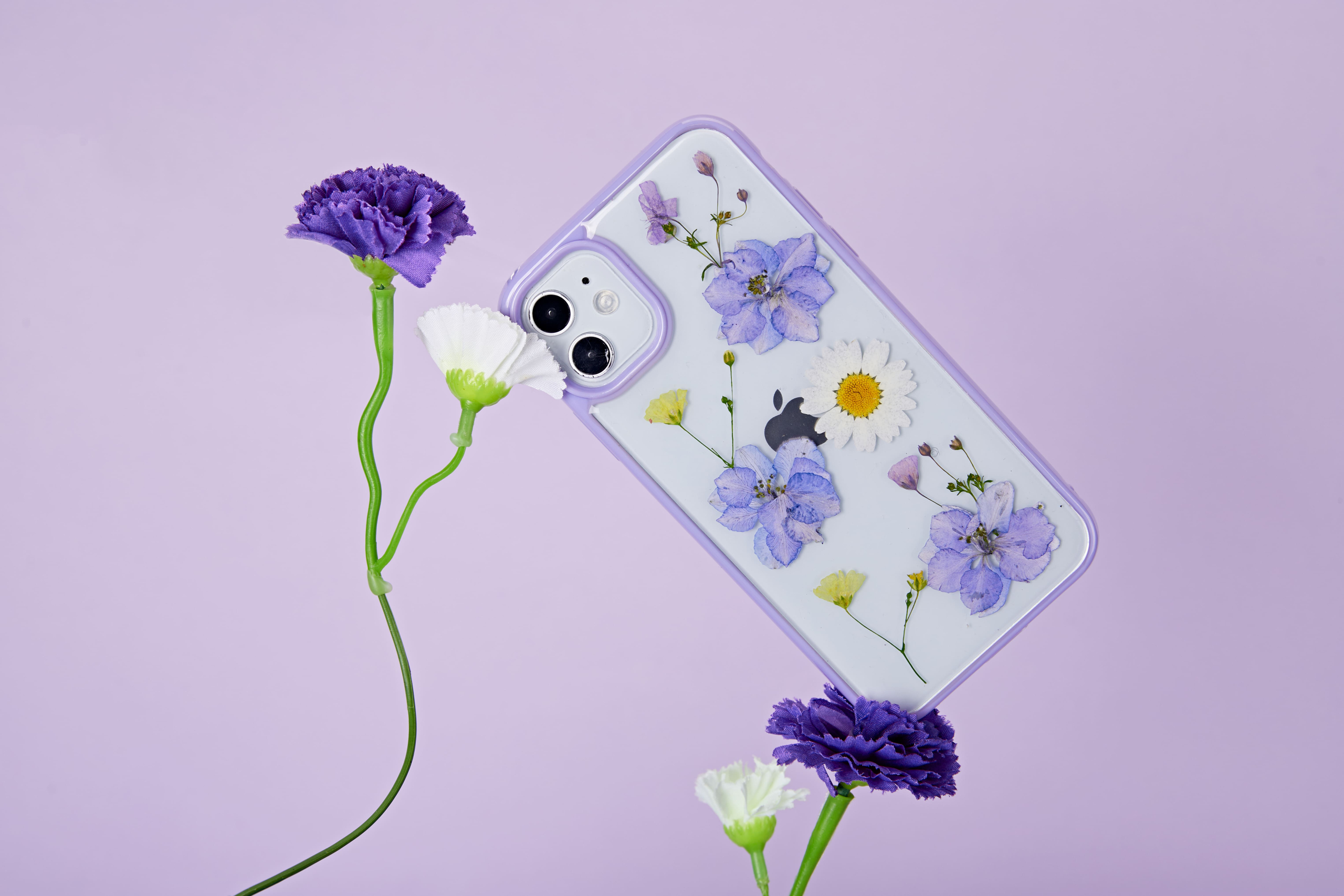 Flower-Glue-Mobile-Phone-Case