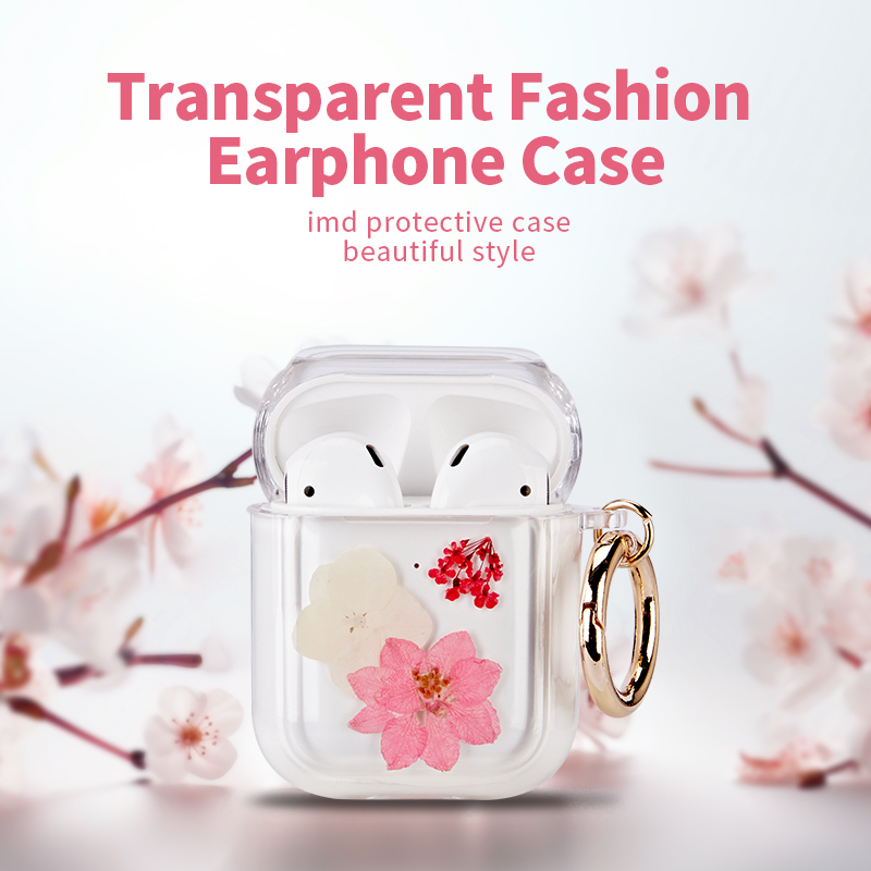 Dried flower Epoxy AirPods Case