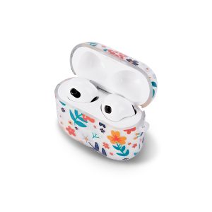 Floral Pattern TPU AirPods Case