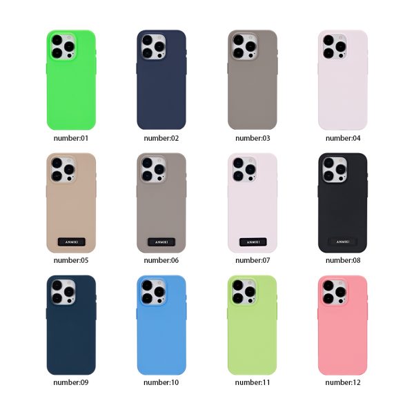 SpringSummer Colours hand feel phone case4