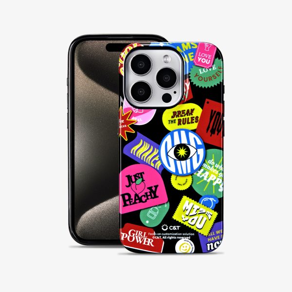 Personalised Sticker Style Phone Case