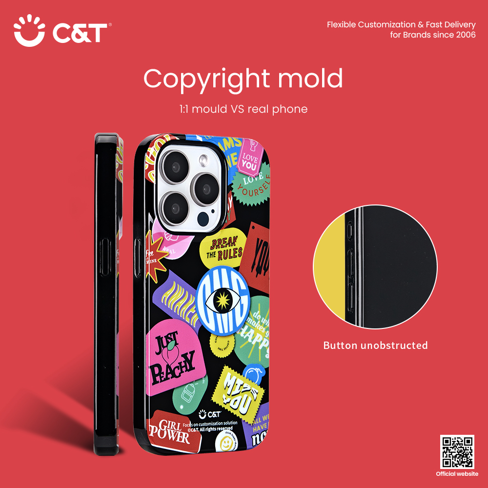 Personalised Sticker Style Phone Case