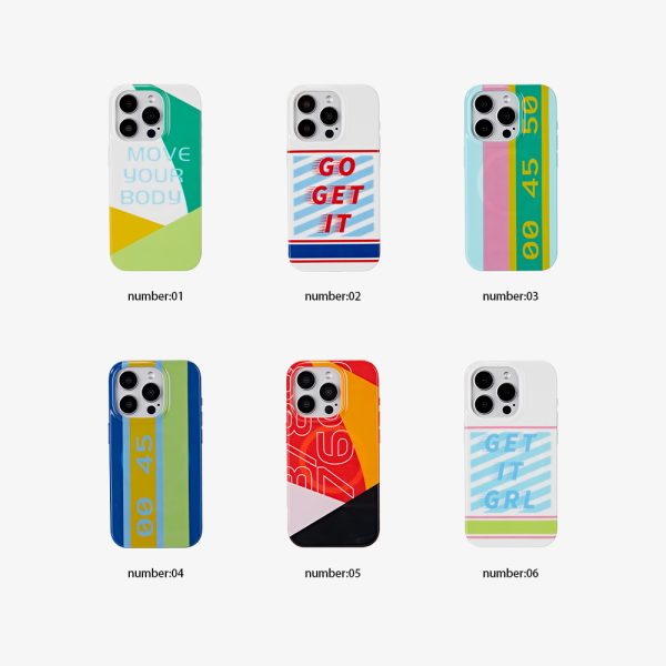 Solid Sports Style Magsafe Phone Case
