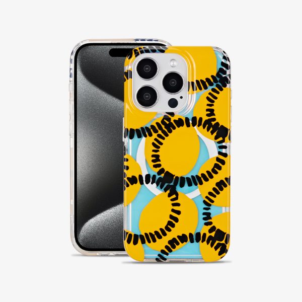Vibrant Circles Patterned C&T® Phone Case - Image 4
