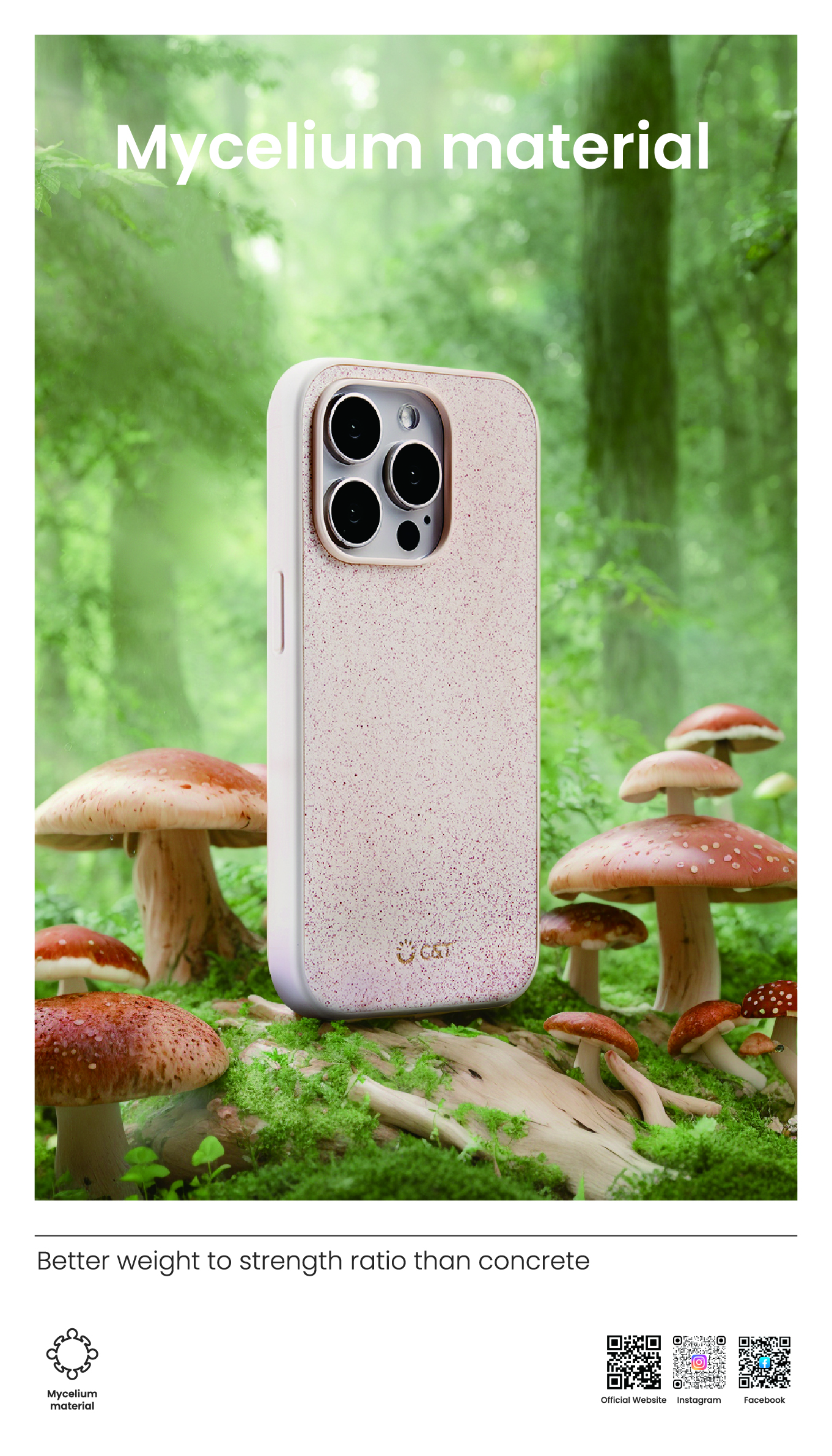 mycelium phone case