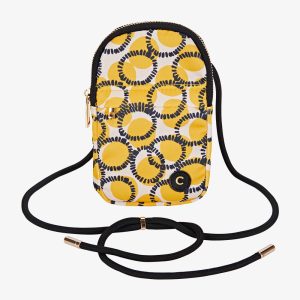 Vibrant Circles Patterned C&T® Phone Bag