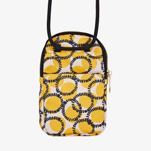 Vibrant Circles Patterned C&T® Phone Bag