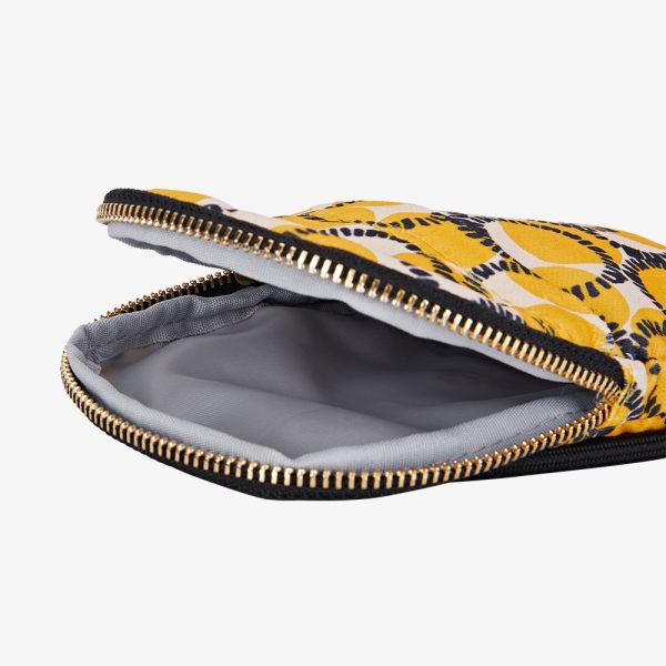 Vibrant Circles Patterned C&T® Phone Bag
