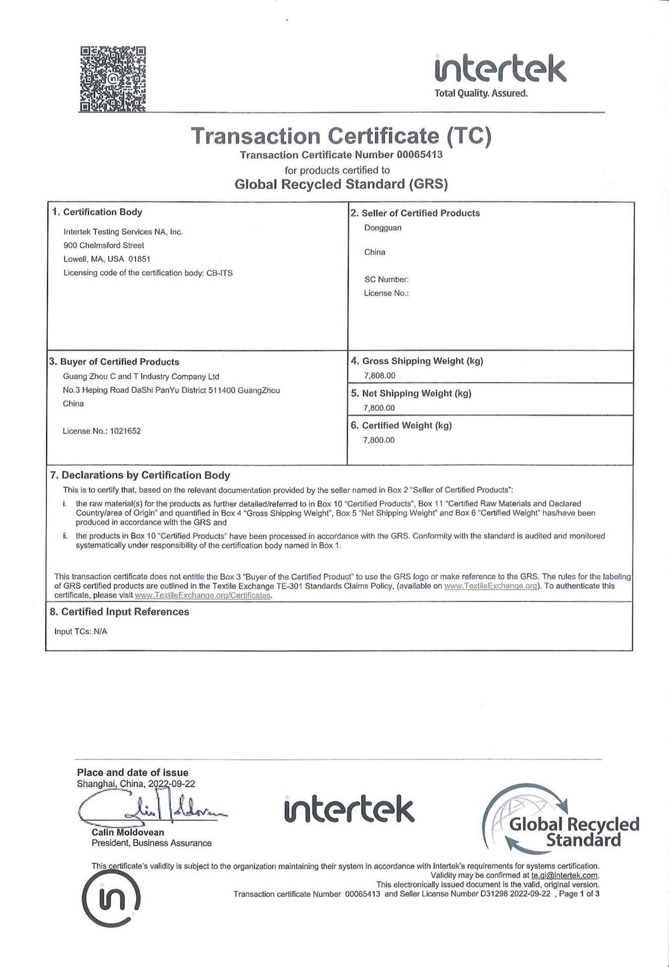 C&T certification (1)