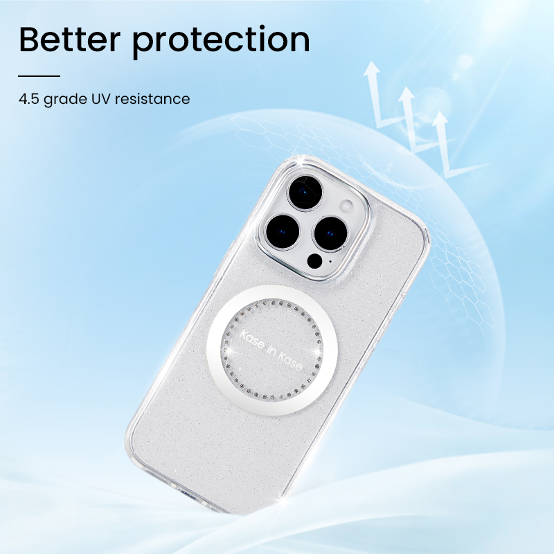 The case is treated with a high-grade 4.5 UV-resistant coating, offering excellent protection against the harmful effects of sunlight. This ensures the case maintains its vibrant color and prevents fading or discoloration, even with prolonged exposure to UV rays.