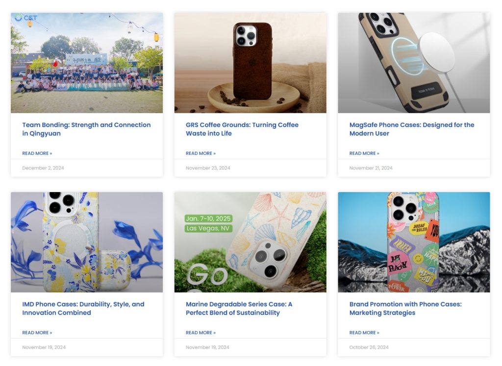 C&T blog: insights and tips on phone case trends, brand building, and product customization.