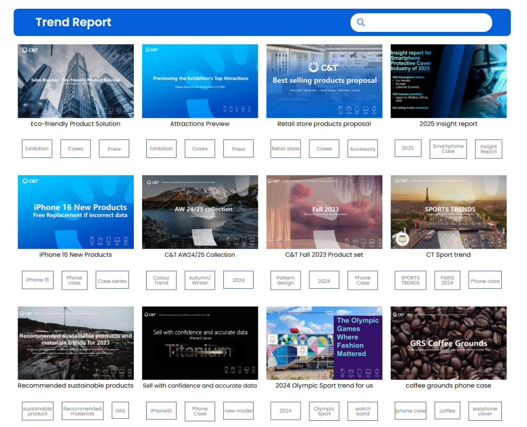 C&T Trend Report: step-by-step insights into the latest phone case trends, market analysis, and design innovations
