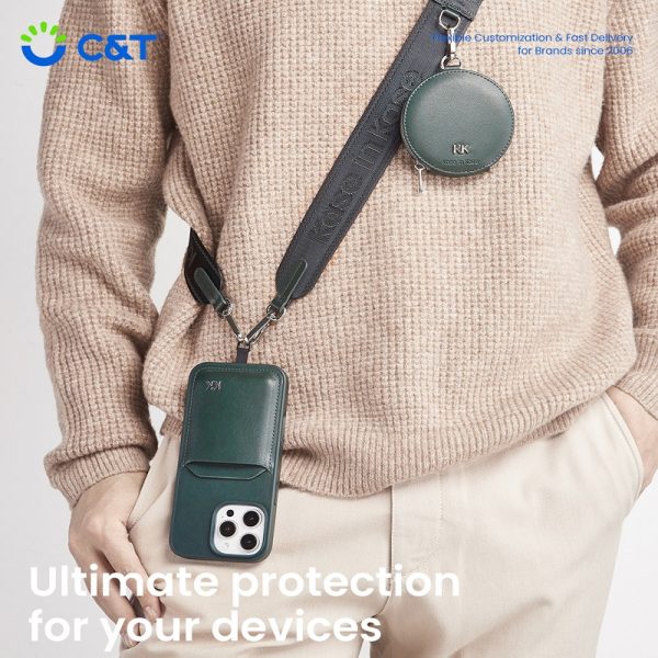 CraftGrip Leather C&T® Phone Case