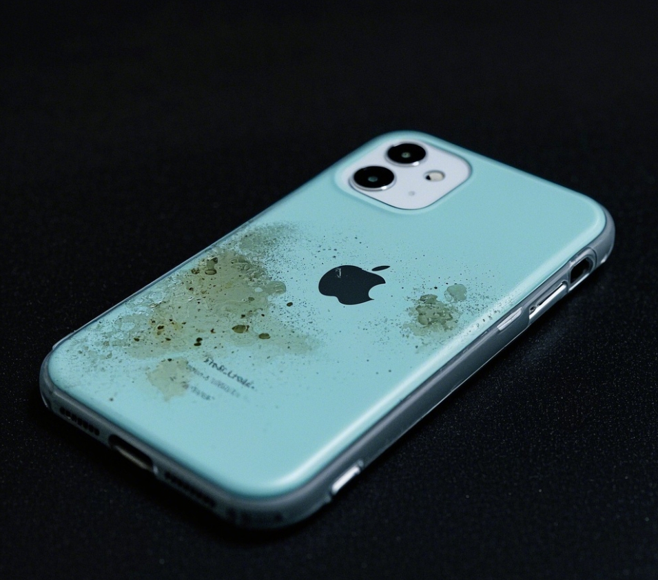 yellowing-or-deep-set-stains-on-the-phone-case