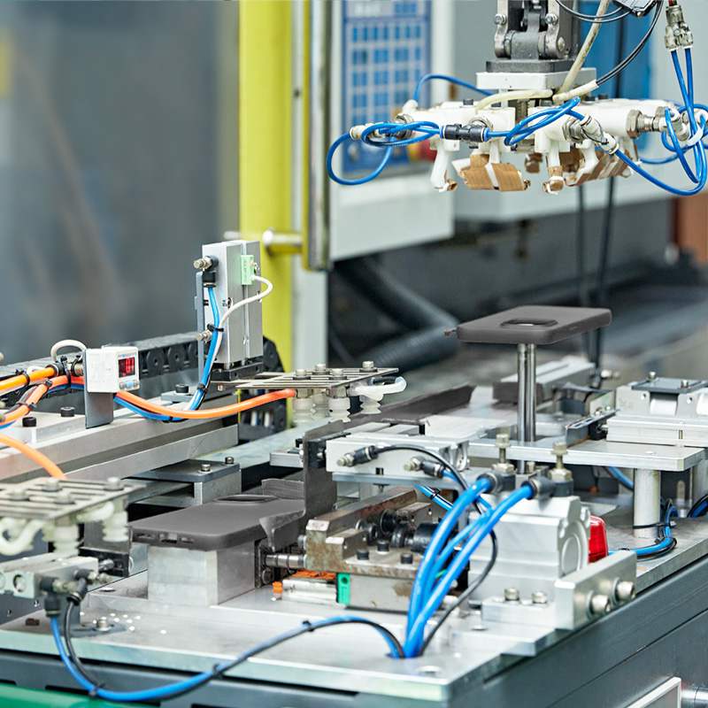 Machine for producing phone case