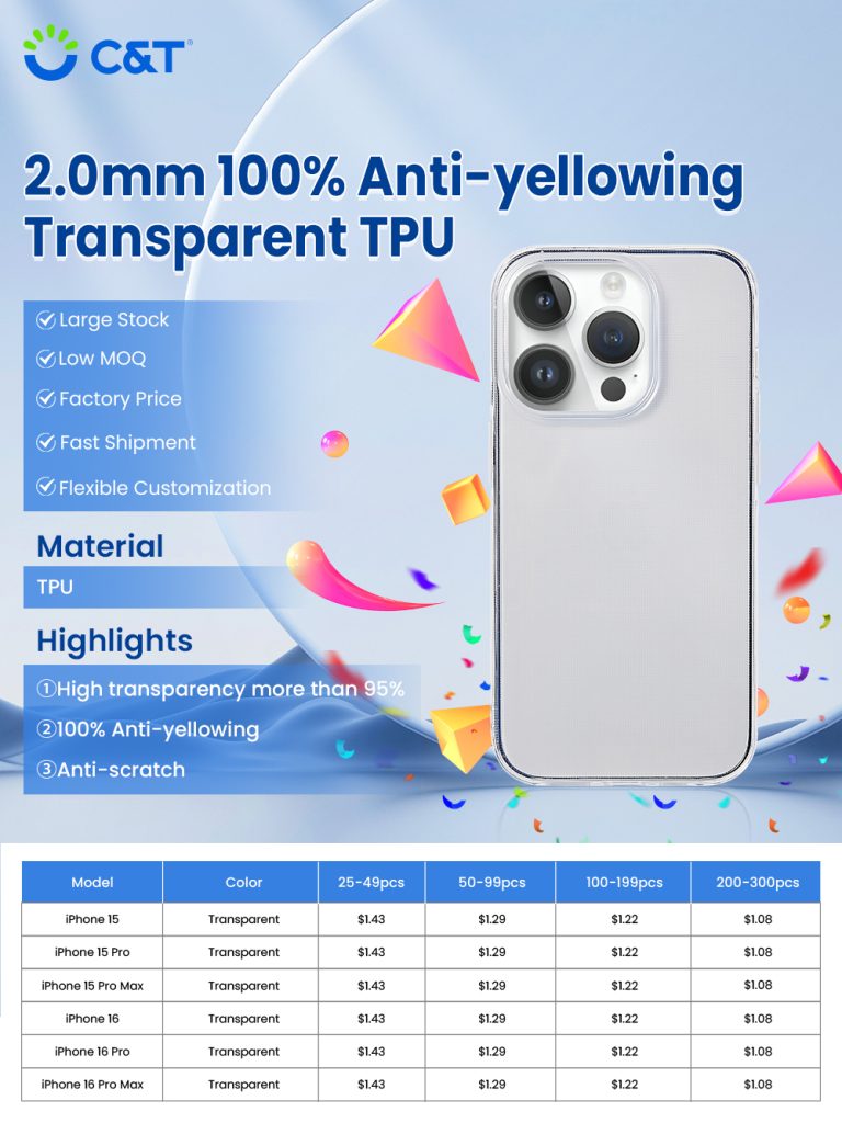 Transparent TPU Phone Case
