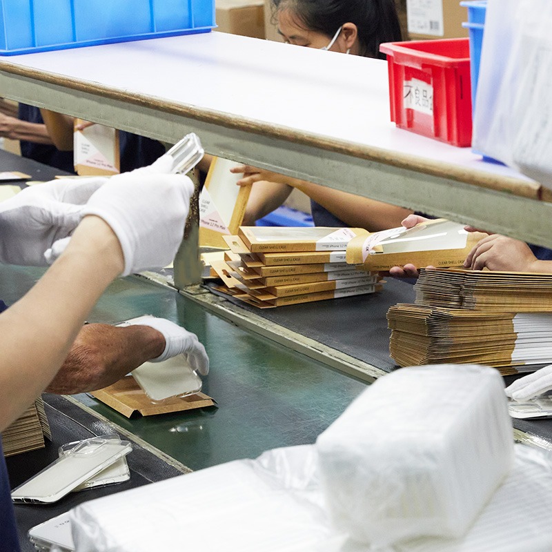 Transparent TPU Phone Case Packing2