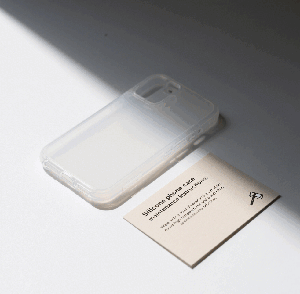 phone case maintenance instructions