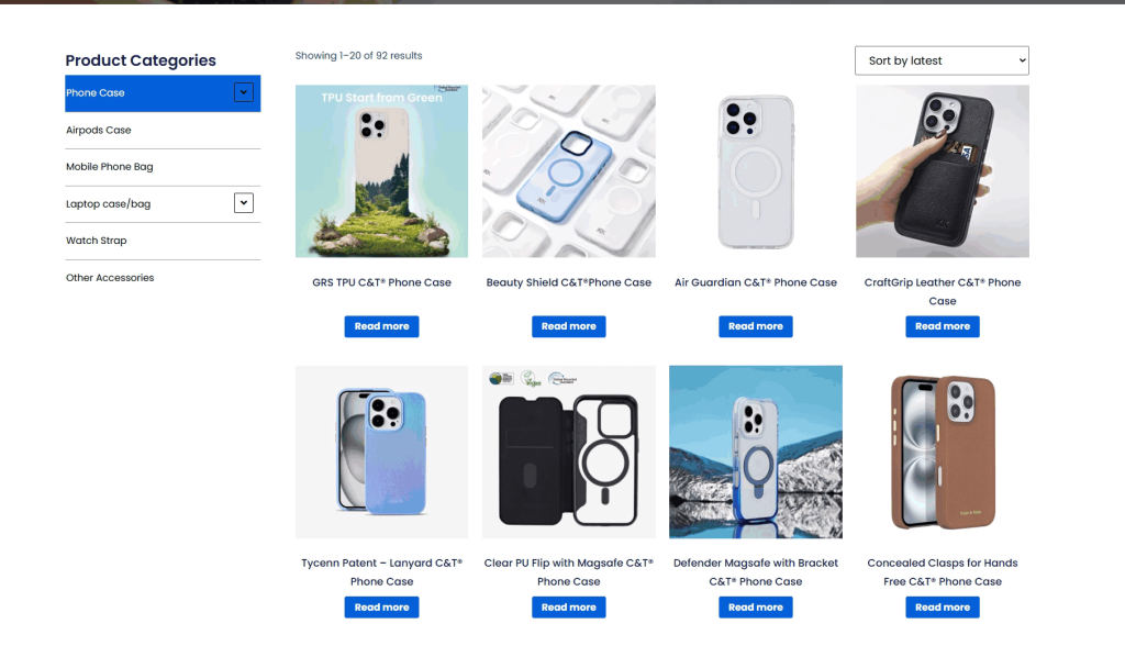 phone case products