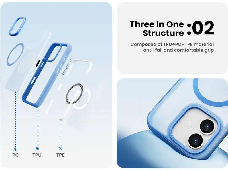 Magnetic Beauty Shield Case for iPhone 17 C&T® (10)