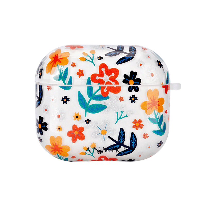 Floral Pattern TPU C&T® AirPods Case