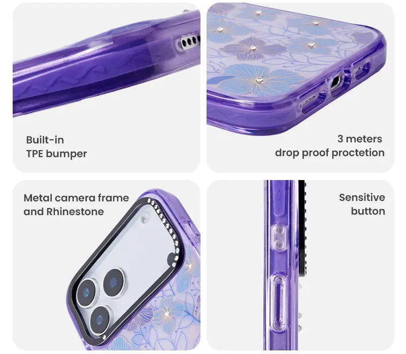 IMD Phone Case with Metal Frame (8