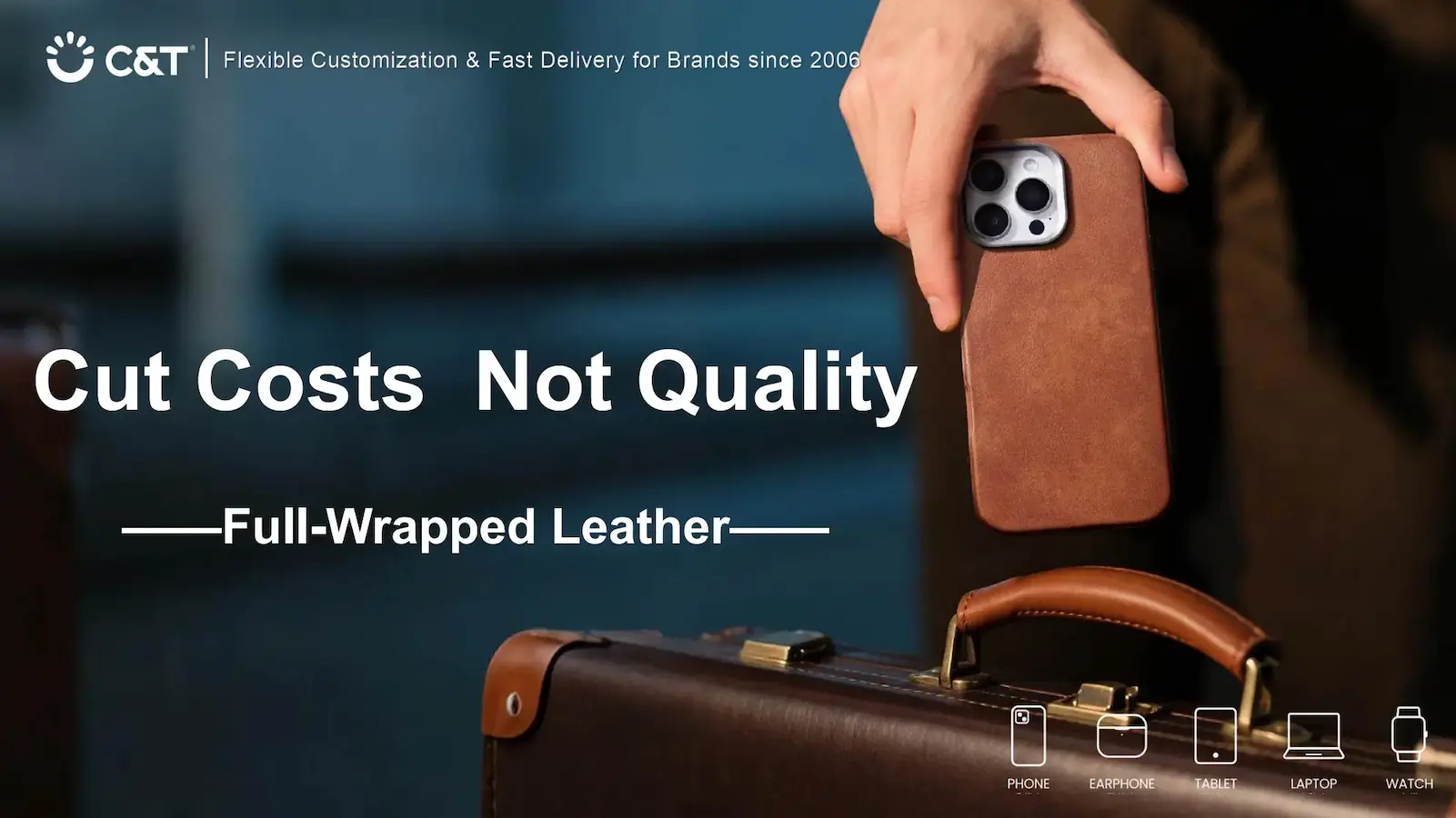 Full-Wrapped Leather