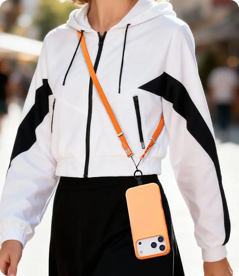 adjustable phone lanyard