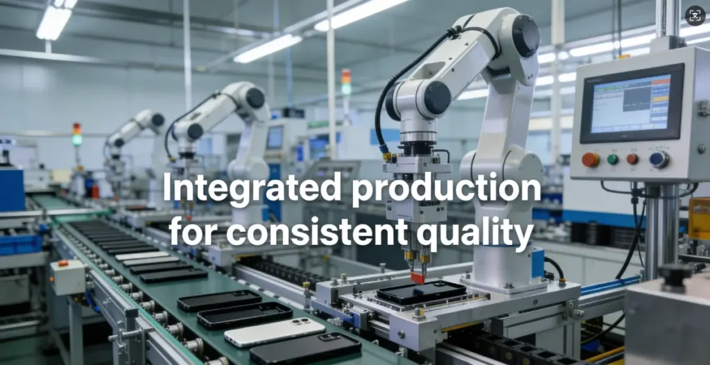 integrated production for consistent quality