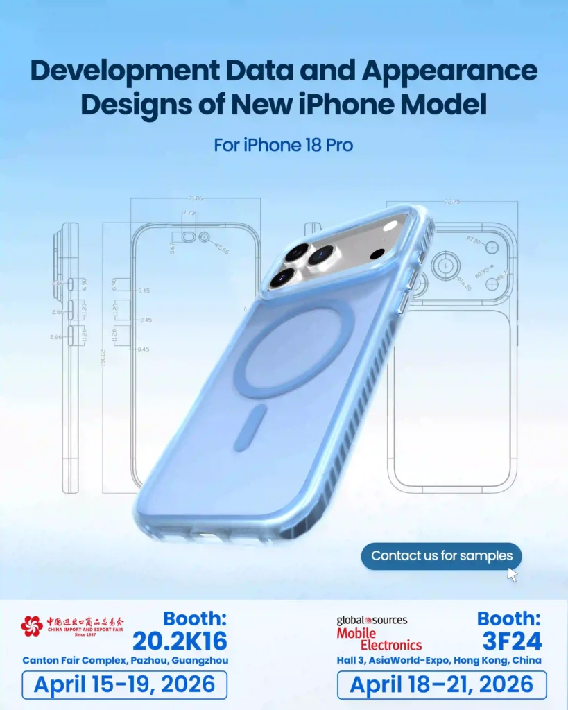 development data and appearance designs of new iphone model