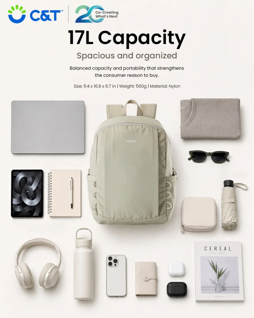 17L capacity