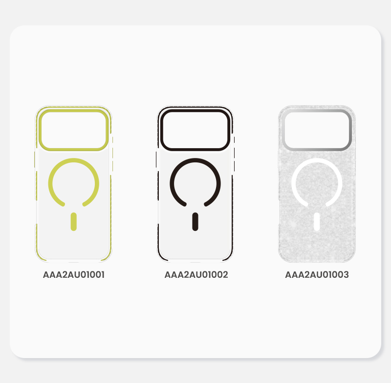 BEAUTY SHIELD magnetic phone case color options