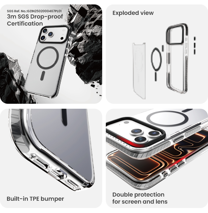 BEAUTY SHIELD phone case protection features