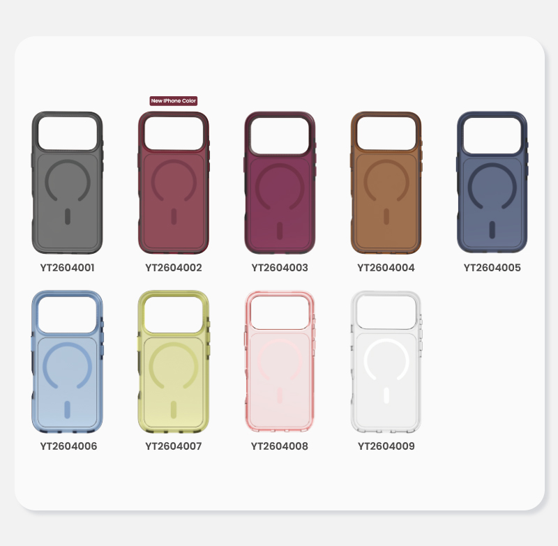 Multiple Color Options for iPhone Phone Case