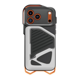 Orange Rugged Shockproof Phone Case for iPhone 17 Pro Max