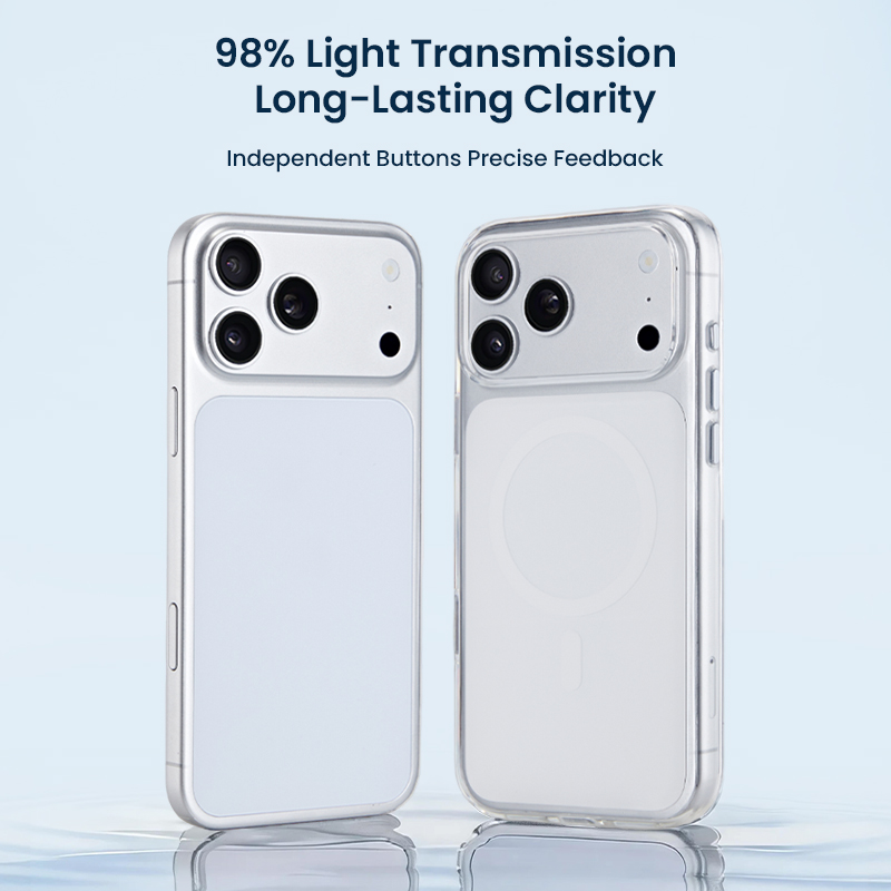 Long-lasting clarity with 98 percent light transmission
